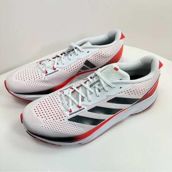 Men’s Adidas Adizero SL Running Shoes Jogging Training Sports White NWT IG5941 - Picture 1 of 9